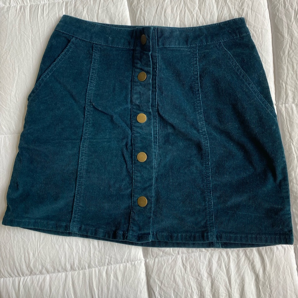 Corduroy skirt